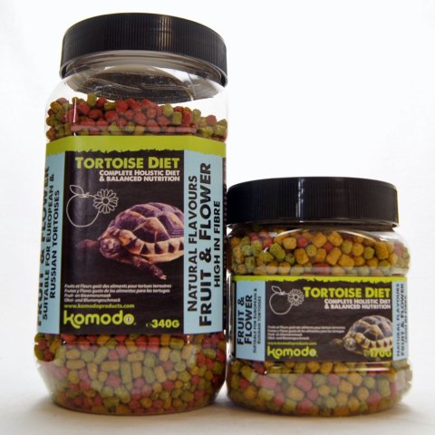 Komodo Tortoise Diet Fruit Flower 340g - pokarm dla żółwi Komodo Tortoise Diet Fruit Flower 340g - pokarm dla żółwi