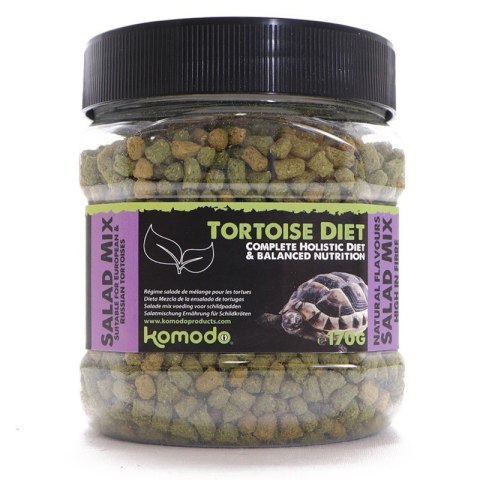 Komodo Tortoise Diet Salad Mix 170g - pokarm dla żółwi Komodo Tortoise Diet Salad Mix 170g - pokarm dla żółwi