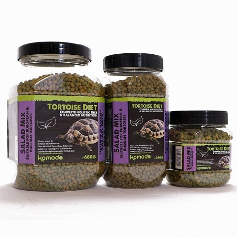 Komodo Tortoise Diet Salad Mix 170g - pokarm dla żółwi Komodo Tortoise Diet Salad Mix 170g - pokarm dla żółwi