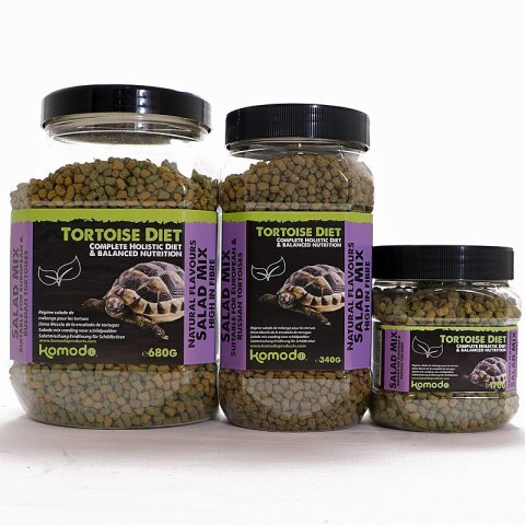 Komodo Tortoise Diet Salad Mix 170g - pokarm dla żółwi Komodo Tortoise Diet Salad Mix 170g - pokarm dla żółwi