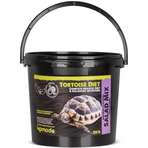 Komodo Tortoise Diet Salad Mix 2kg - pokarm dla żółwi Komodo Tortoise Diet Salad Mix 2kg - pokarm dla żółwi