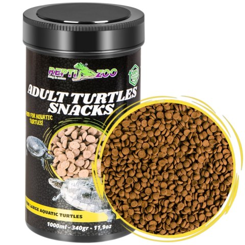 Repti-Zoo Adult Turtle Snacks 1000ml - pokarm dla żółwi wodnolądowych Repti-Zoo Adult Turtle Snacks 1000ml - pokarm dla żółwi wodnolądowych