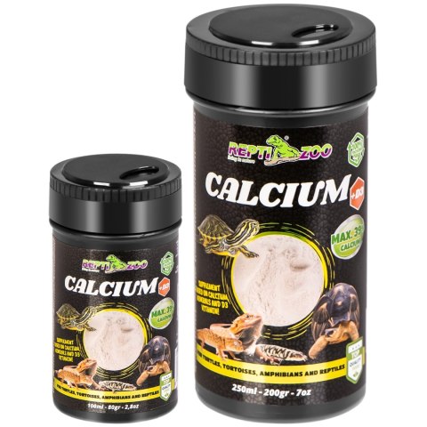 Repti-Zoo Calcium + D3 250ml - wapno z D3 i witaminy Repti-Zoo Calcium + D3 250ml - wapno z D3 i witaminy