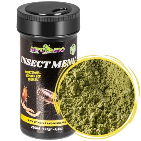 Repti-Zoo Insect Menu 250ml - witaminy dla owadów karmowych Repti-Zoo Insect Menu 250ml - witaminy dla owadów karmowych
