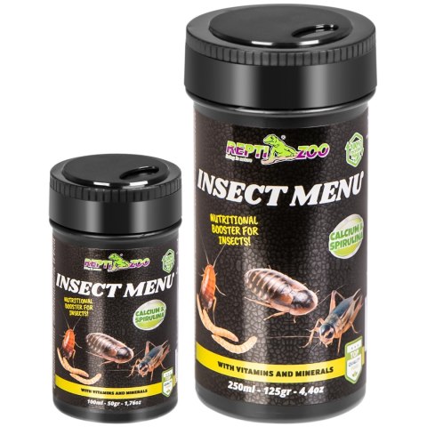Repti-Zoo Insect Menu 250ml - witaminy dla owadów karmowych Repti-Zoo Insect Menu 250ml - witaminy dla owadów karmowych
