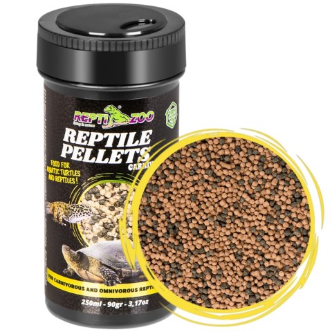 Repti-Zoo Reptile Pellets 250ml - pokarm i witaminy dla gadów mięsożernych Repti-Zoo Reptile Pellets 250ml - pokarm i witaminy dla gadów mięsożernych