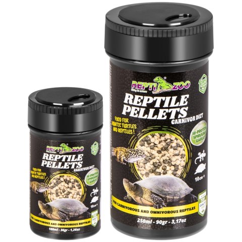 Repti-Zoo Reptile Pellets 250ml - pokarm i witaminy dla gadów mięsożernych Repti-Zoo Reptile Pellets 250ml - pokarm i witaminy dla gadów mięsożernych