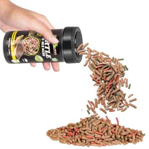 Repti-Zoo Turtle 3-Mix Menu 250ml - pokarm z czosnkiem dla żółwi wodnolądowych Repti-Zoo Turtle 3-Mix Menu 250ml - pokarm z czosnkiem dla żółwi wodnolądowych