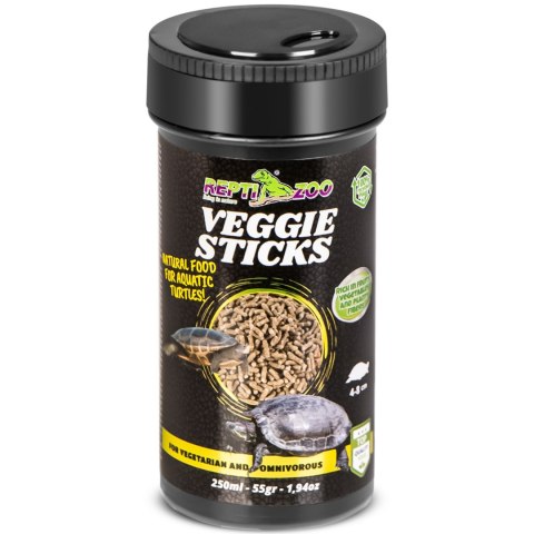Repti-Zoo Veggie Sticks 250ml - pokarm roślinny dla żółwi z witaminami Repti-Zoo Veggie Sticks 250ml - pokarm roślinny dla żółwi z witaminami
