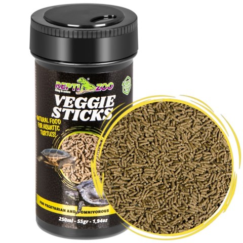 Repti-Zoo Veggie Sticks 250ml - pokarm roślinny dla żółwi z witaminami Repti-Zoo Veggie Sticks 250ml - pokarm roślinny dla żółwi z witaminami