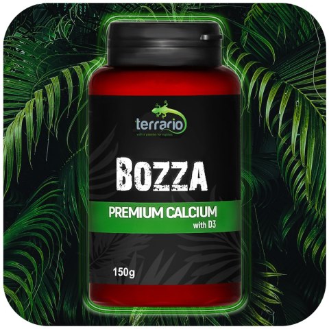 Terrario Bozza Calcium with D3 - wapno z witaminą D3 150g Terrario Bozza Calcium with D3 - wapno z witaminą D3 150g