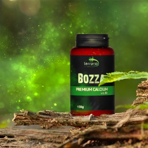 Terrario Bozza Calcium with D3 - wapno z witaminą D3 150g Terrario Bozza Calcium with D3 - wapno z witaminą D3 150g