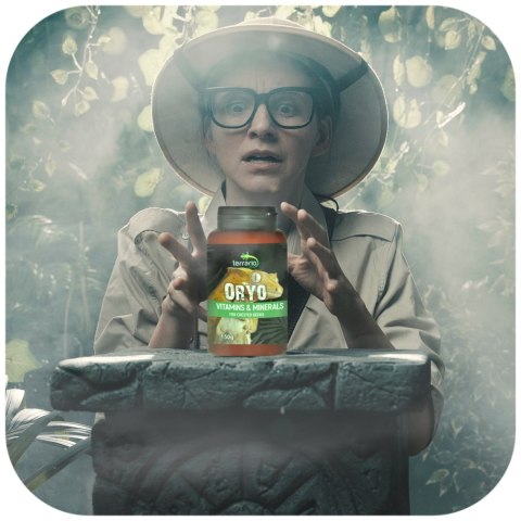 Terrario ORYO for Crested Gecko 150g - witaminy dla gekona orzęsionego Terrario ORYO for Crested Gecko 150g - witaminy dla gekona orzęsionego