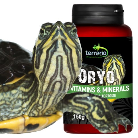 Terrario ORYO for Turtles & Tortoise 150g - witaminy dla żółwi Terrario ORYO for Turtles & Tortoise 150g - witaminy dla żółwi