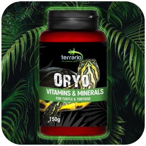 Terrario ORYO for Turtles & Tortoise 150g - witaminy dla żółwi Terrario ORYO for Turtles & Tortoise 150g - witaminy dla żółwi