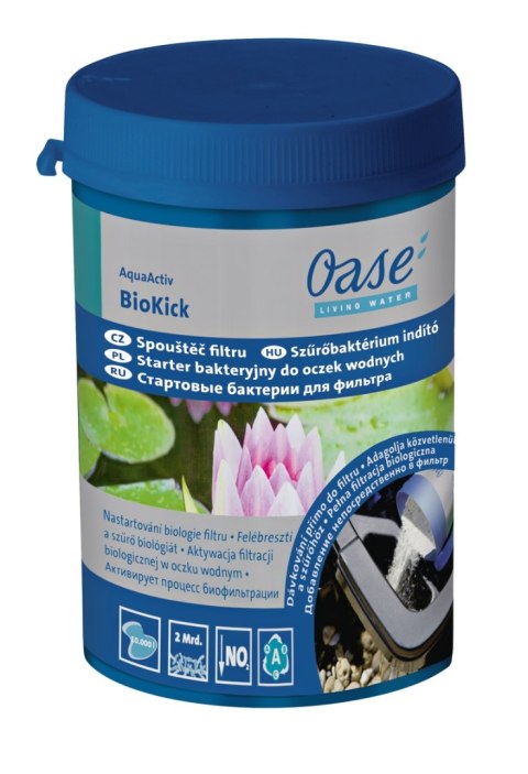 Oase AquaActiv BioKick 200ml - starter bakteryjny do oczek wodnych Oase AquaActiv BioKick 200ml - starter bakteryjny do oczek wodnych