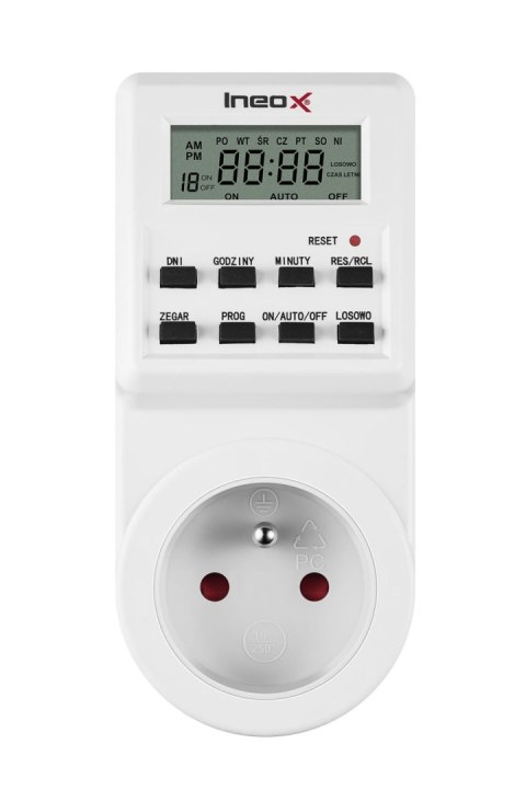 Ineox PC-01 - programator elektroniczny LCD Ineox PC-01 - programator elektroniczny LCD