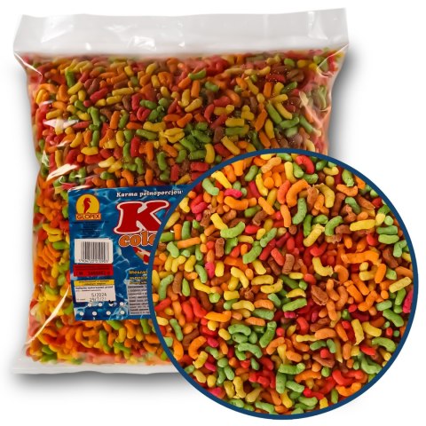 Glopex Koi color Sticks 5l - pokarm kompletny dla ryb Glopex Koi color Sticks 5l - pokarm kompletny dla ryb