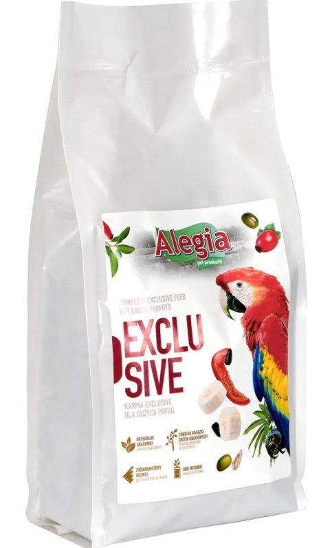 Alegia -Exclusive karma dla dużych papug 900g Alegia -Exclusive karma dla dużych papug 900g