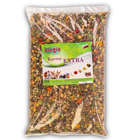 Alegia Karma extra - pokarm dla gryzoni i królików 10kg Alegia Karma extra - pokarm dla gryzoni i królików 10kg