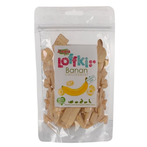 Alegia Loffki - banan liofilizowany 30g Alegia Loffki - banan liofilizowany 30g