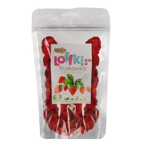 Alegia Loffki - truskawka liofilizowana 20g Alegia Loffki - truskawka liofilizowana 20g