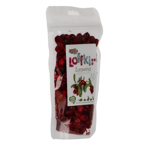 Alegia Loffki - żurawina liofilizowana 20g Alegia Loffki - żurawina liofilizowana 20g