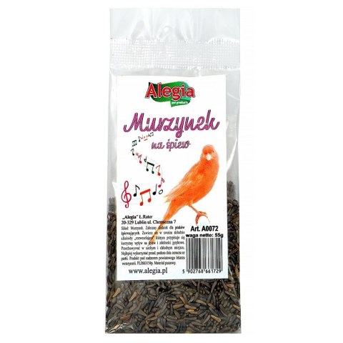 Alegia - Murzynek na śpiew dla papug Alegia - Murzynek na śpiew dla papug