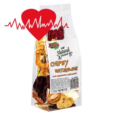 Alegia - chipsy naturalne 90g - mieszanka warzyw i owoców Alegia - chipsy naturalne 90g - mieszanka warzyw i owoców