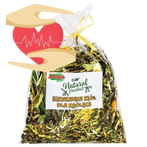 Alegia - codzienne zioła dla Królików 100g Alegia - codzienne zioła dla Królików 100g