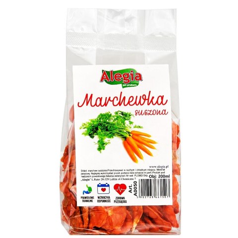 Alegia - czipsy z marchewki 60g Alegia - czipsy z marchewki 60g