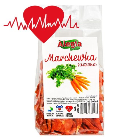 Alegia - czipsy z marchewki 60g Alegia - czipsy z marchewki 60g