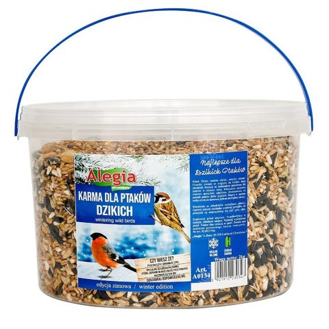 Alegia - karma dla ptaków dzikich 2kg Alegia - karma dla ptaków dzikich 2kg