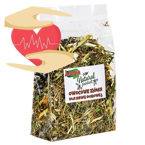 Alegia - owocowe ziółka dla kawii domowej 130g Alegia - owocowe ziółka dla kawii domowej 130g
