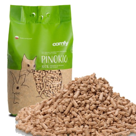 Comfy Pinokio Pellet Drewniany 7l - żwir dla kotów i gryzoni Comfy Pinokio Pellet Drewniany 7l - żwir dla kotów i gryzoni