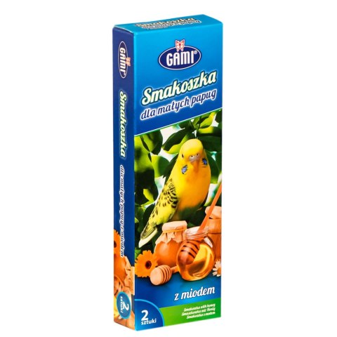 Gami Smakoszka - kolby z miodem dla małych papug Gami Smakoszka - kolby z miodem dla małych papug