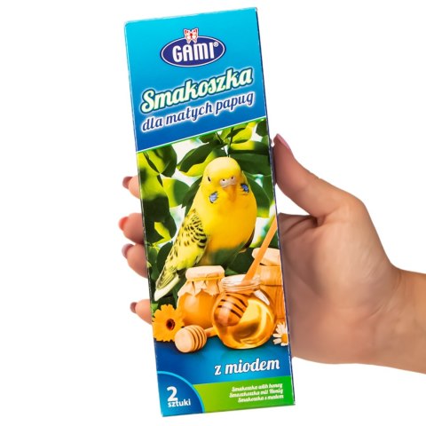 Gami Smakoszka - kolby z miodem dla małych papug Gami Smakoszka - kolby z miodem dla małych papug