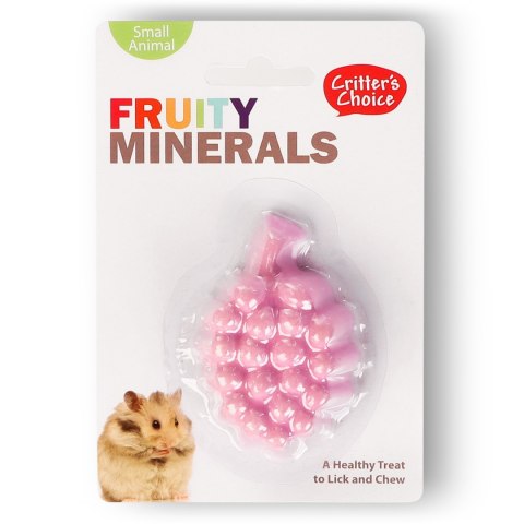 HappyPet Fruity Minerals 30g - kostka wapienna winogronowa HappyPet Fruity Minerals 30g - kostka wapienna winogronowa