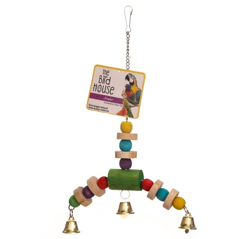 HappyPet Jingler - wisząca zabawka z dzwoneczkami HappyPet Jingler - wisząca zabawka z dzwoneczkami