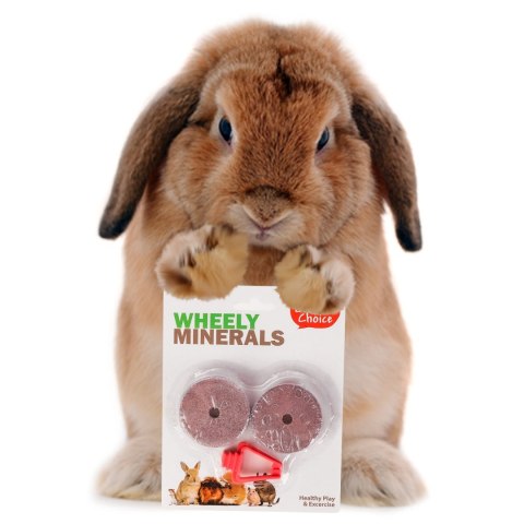HappyPet Wheely Minerals - lizawki mineralne dla gryzoni HappyPet Wheely Minerals - lizawki mineralne dla gryzoni