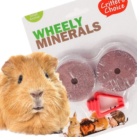 HappyPet Wheely Minerals - lizawki mineralne dla gryzoni HappyPet Wheely Minerals - lizawki mineralne dla gryzoni