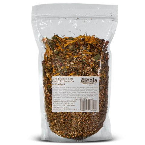 Alegia Natural Line Gold - karma dla chomików karłowatych 500G Alegia Natural Line Gold - karma dla chomików karłowatych 500G