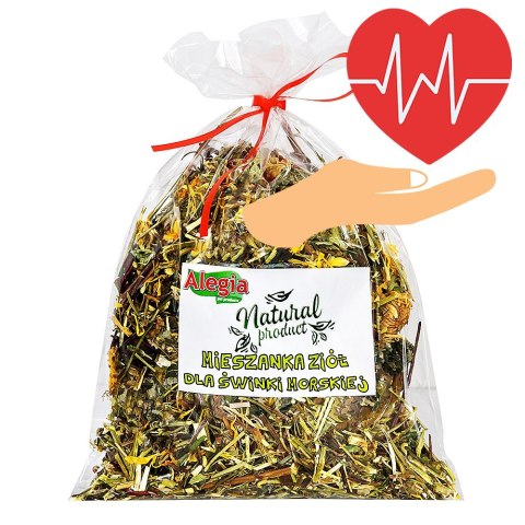 Alegia - mieszanka ziół dla Świnki Morskiej 100g Alegia - mieszanka ziół dla Świnki Morskiej 100g