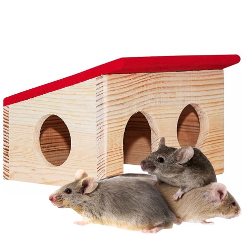 Nature Hamster Home S - domek drewniany dla gryzoni Nature Hamster Home S - domek drewniany dla gryzoni