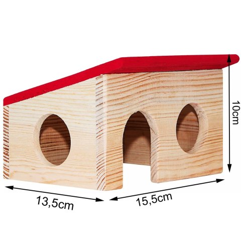Nature Hamster Home S - domek drewniany dla gryzoni Nature Hamster Home S - domek drewniany dla gryzoni