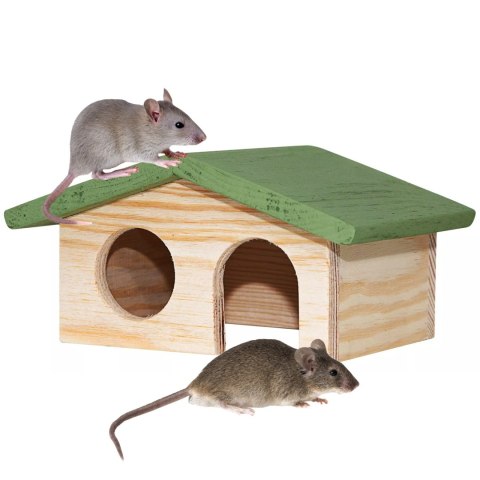 Nature Mouse Home M - domek drewniany dla gryzoni Nature Mouse Home M - domek drewniany dla gryzoni