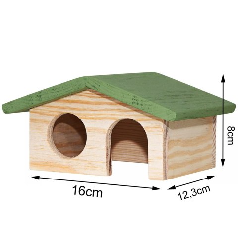 Nature Mouse Home M - domek drewniany dla gryzoni Nature Mouse Home M - domek drewniany dla gryzoni