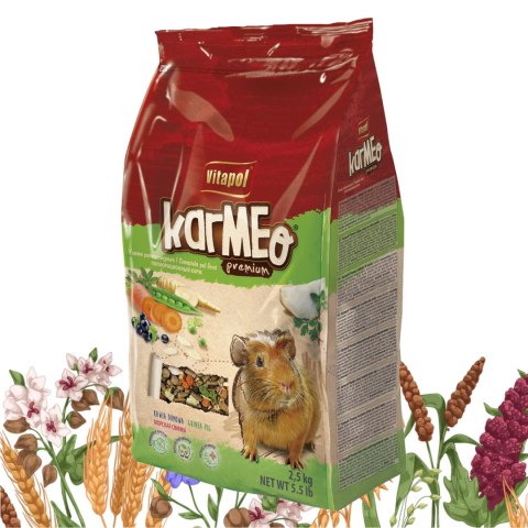 Vitapol Karmeo Premium - karma pełnoporcjowa dla świnki morskiej 2,5kg Vitapol Karmeo Premium - karma pełnoporcjowa dla świnki morskiej 2,5kg