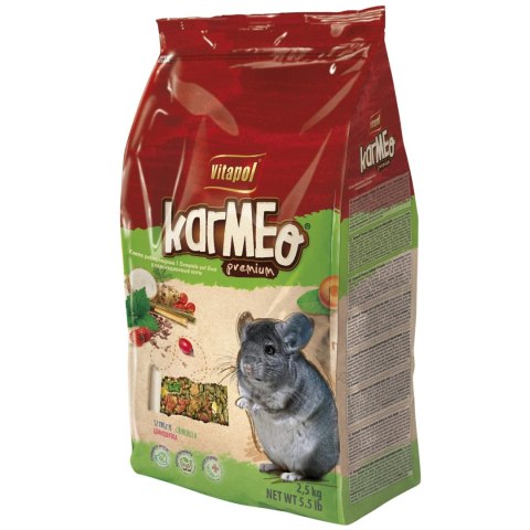 Vitapol Karmeo Premium - karma pełnoporcjowa dla szynszyli 2,5kg Vitapol Karmeo Premium - karma pełnoporcjowa dla szynszyli 2,5kg