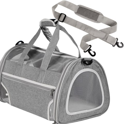 Furrever Friends Fluffy Bag Gray - transporter dla kota i psa Furrever Friends Fluffy Bag Gray - transporter dla kota i psa